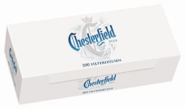 Chesterfield BLUE Zigaretten Hülsen King Size 200er